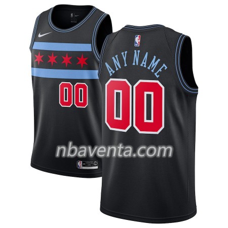 Camiseta Hombre Chicago Bulls Personalizadas 2018-19 Nike City Edition Negro Swingman Camiseta Hombre Chicago Bulls Personalizadas 2018-19 Nike City Edition Negro Swingman